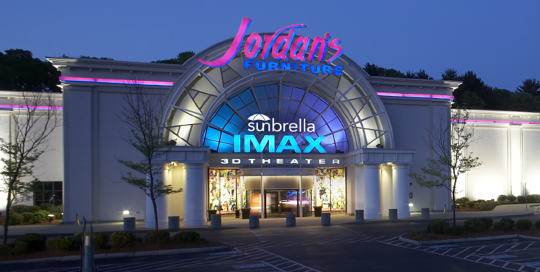 IMAX Guest Services positions at Sunbrella IMAX Theaters in Jordan's Furniture stores in Natick and Reading Massachusetts